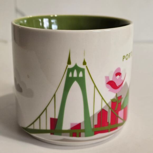2014 Starbucks Portland You Are Here Collection Series Mug 14 fl oz - Picture 2 of 6